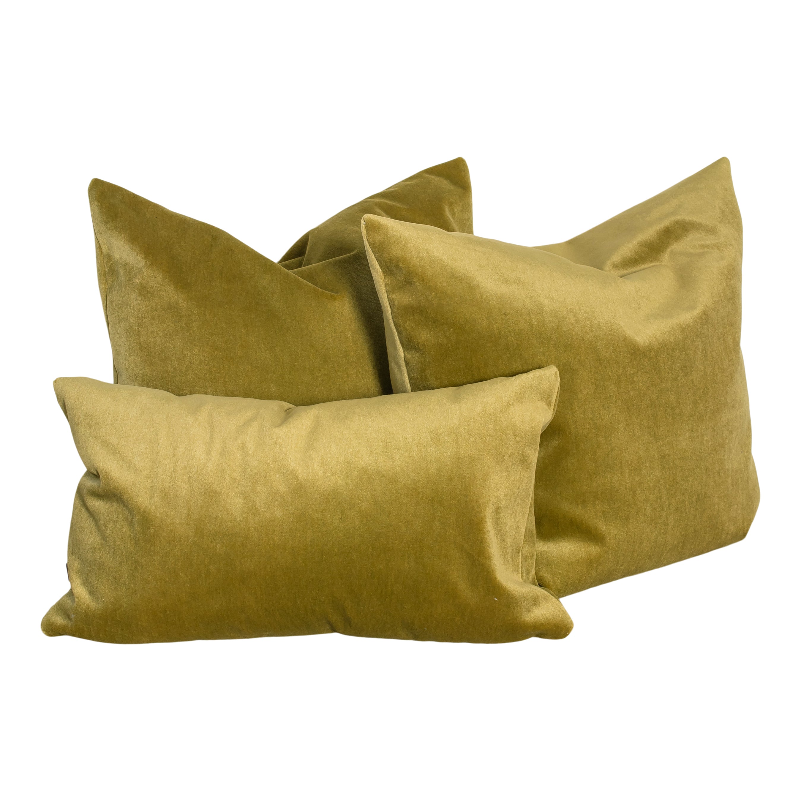Classic Green Pillows (set of 3)