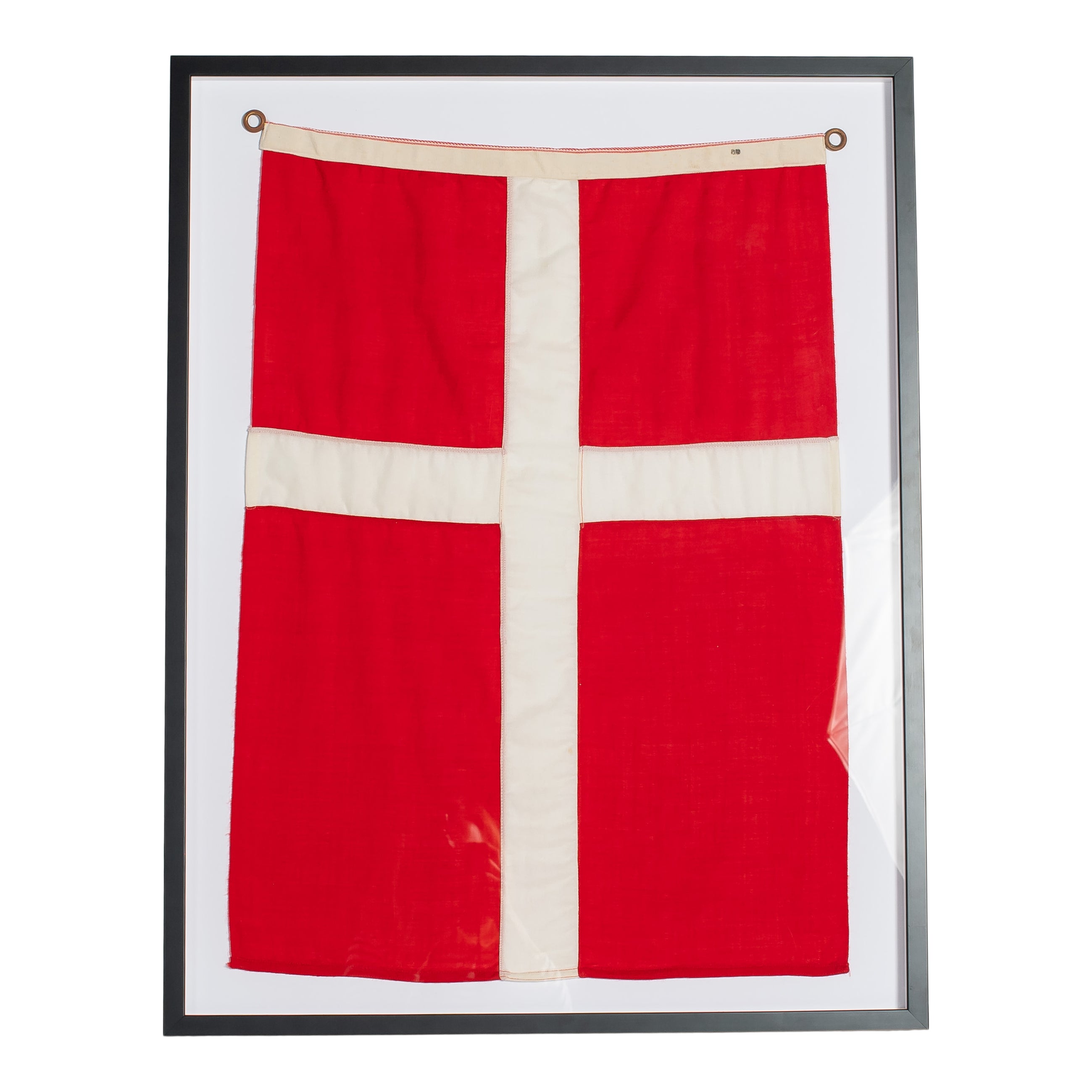 Framed Denmark Flag