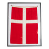 Framed Denmark Flag