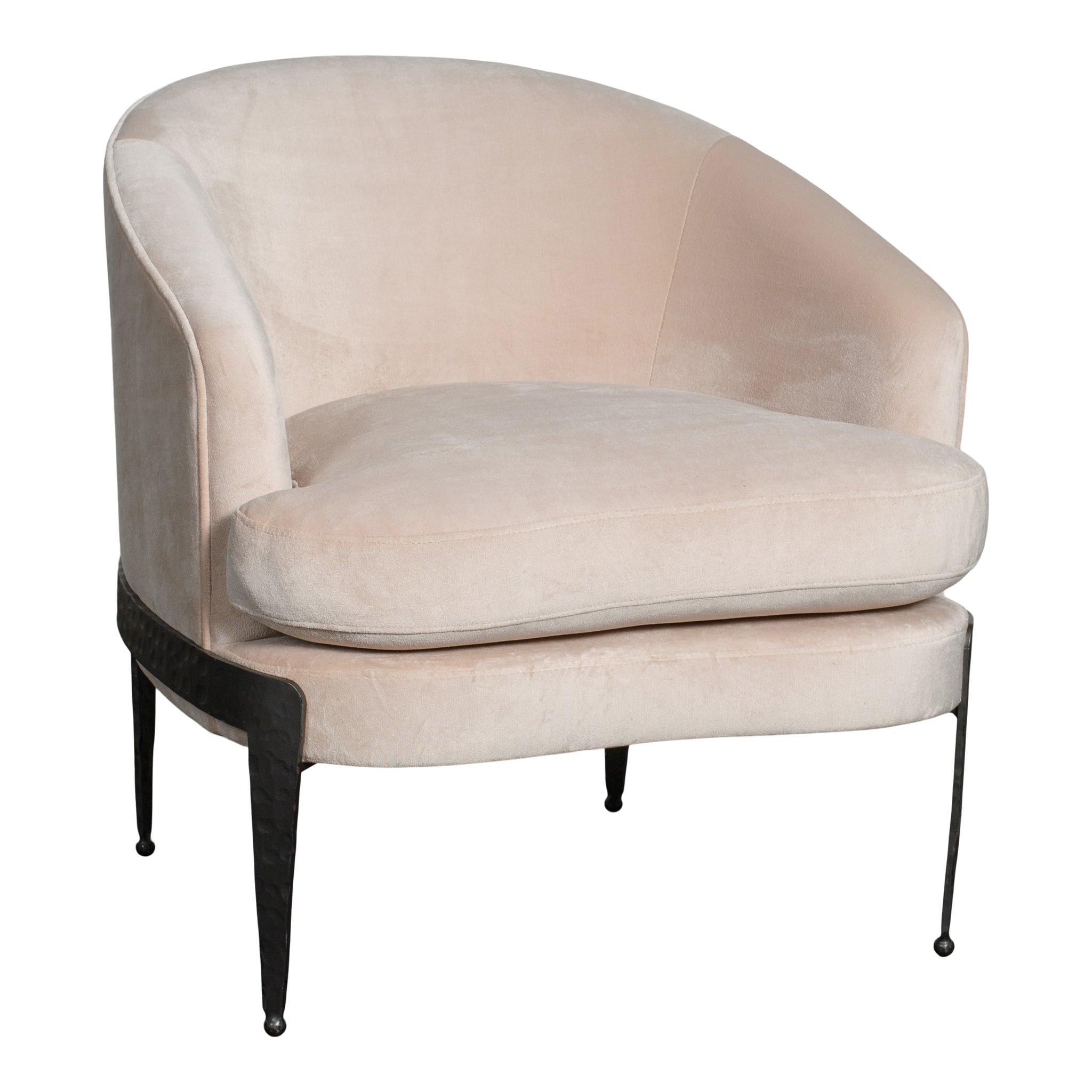 Laura Nude Armchair – FOUND RENTAL CO