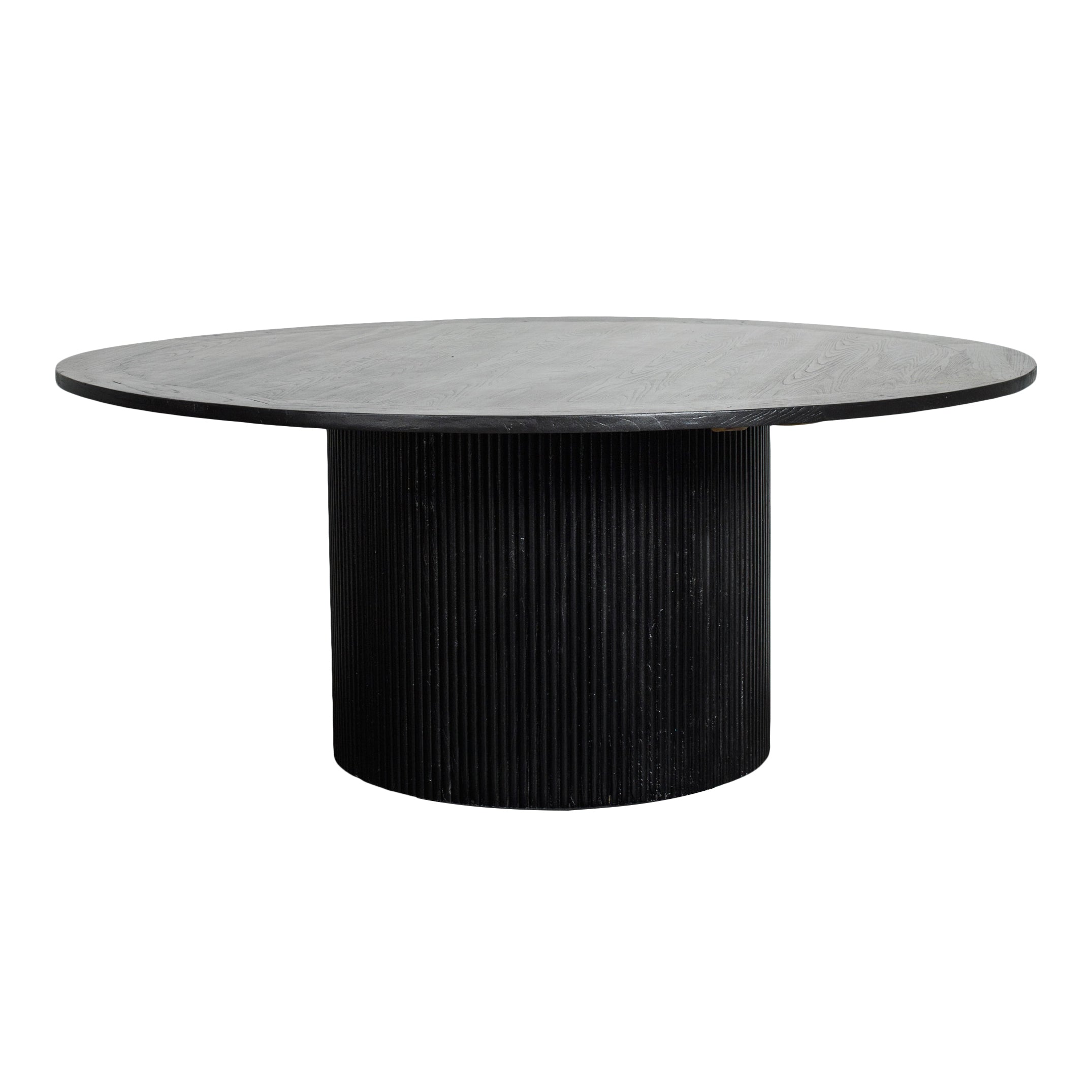 Reverie Black Round Dining Table