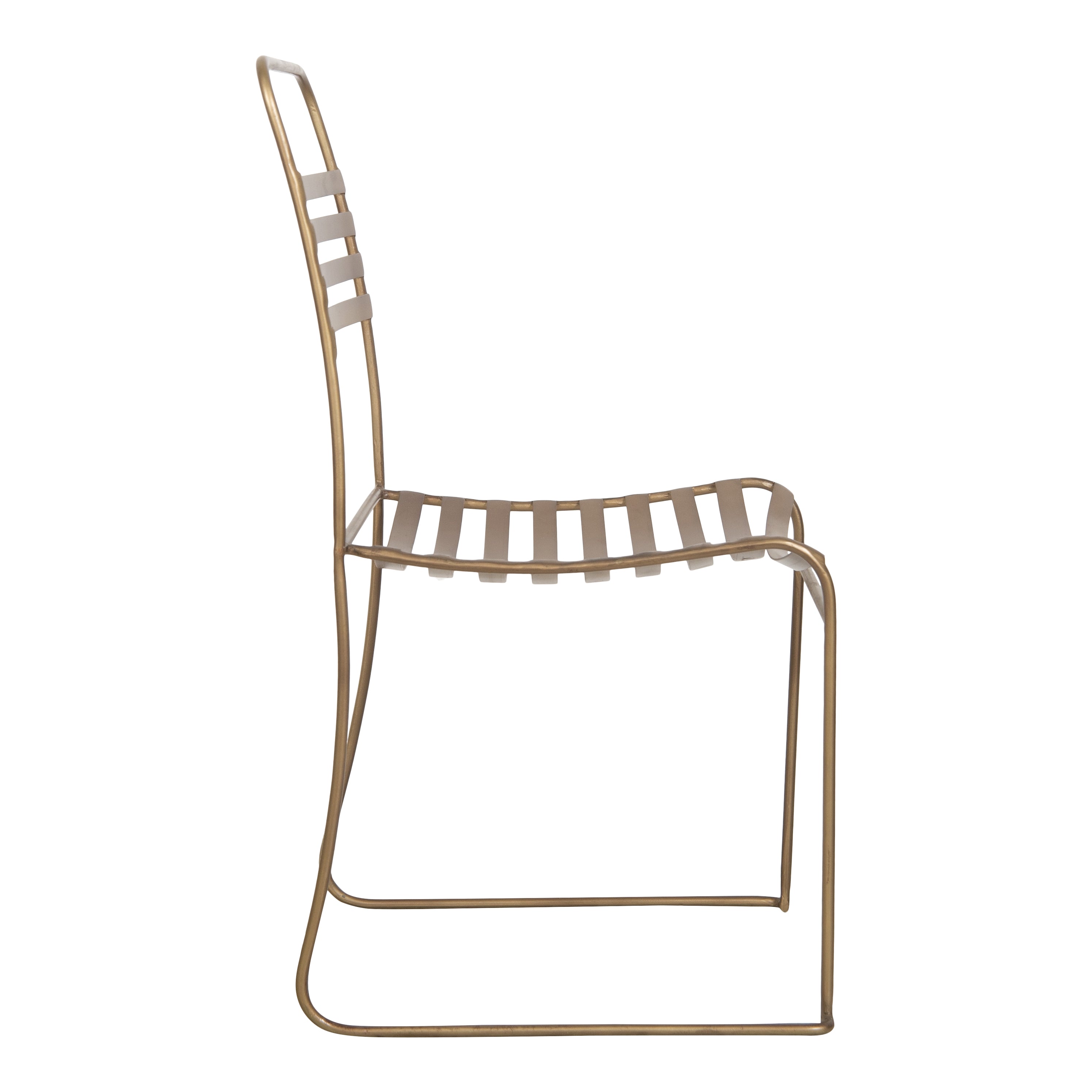 Lancaster Brass Chair