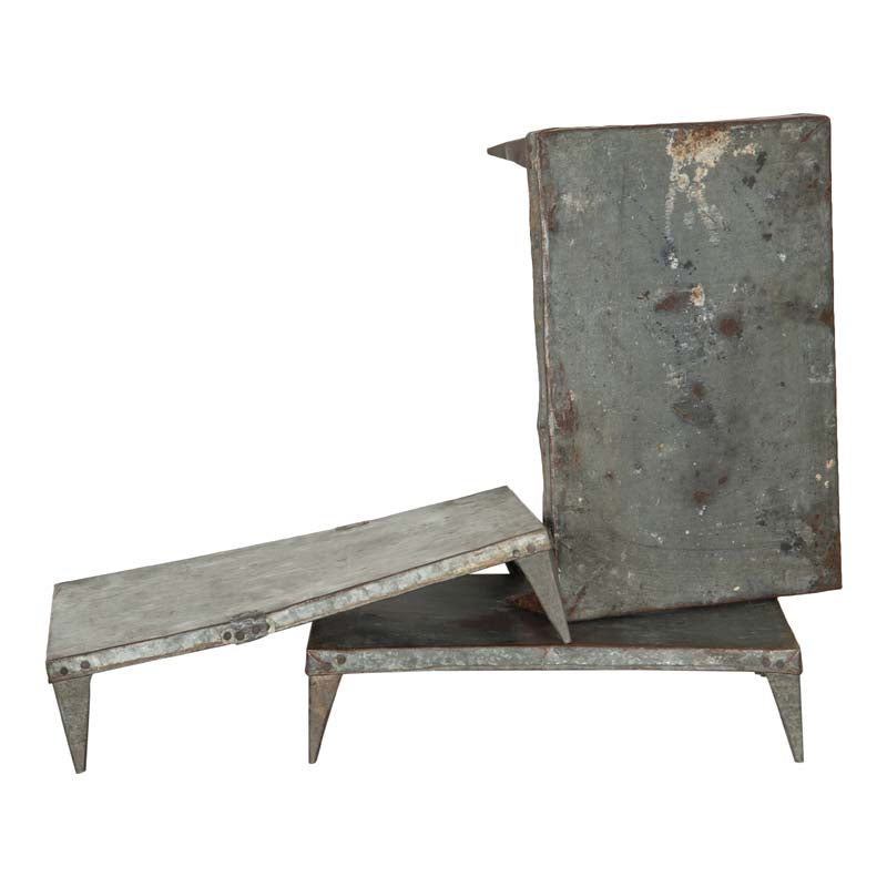 Rectangular Metal Risers Randy Metal Riser – FOUND RENTAL CO