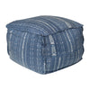 Rogan Indigo Pouf