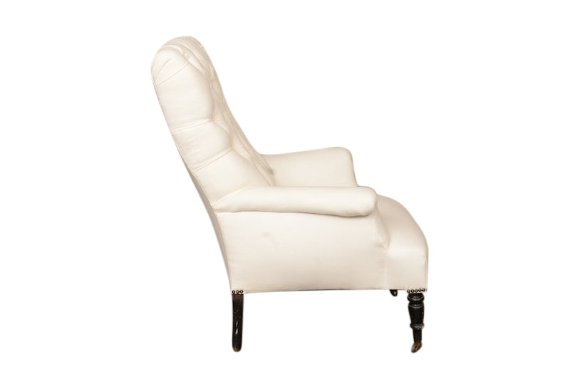 Balthus White Armchair