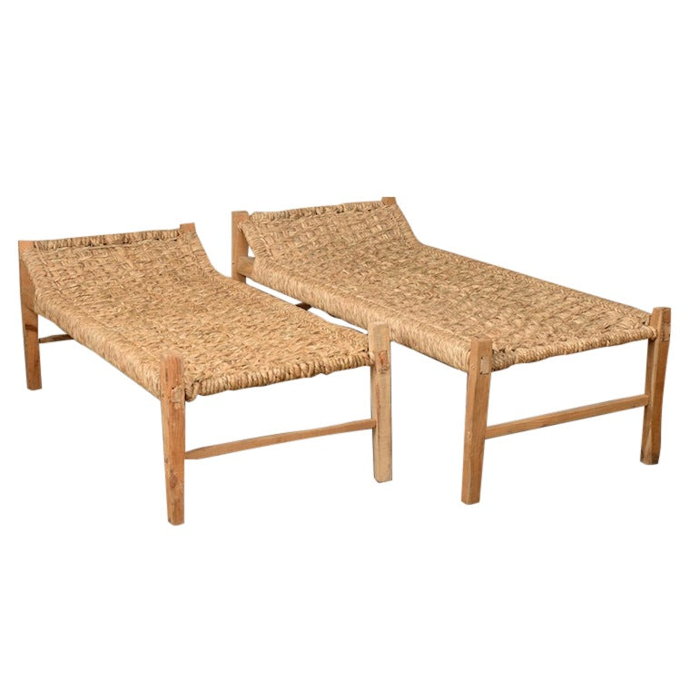 Solaires Woven Bench