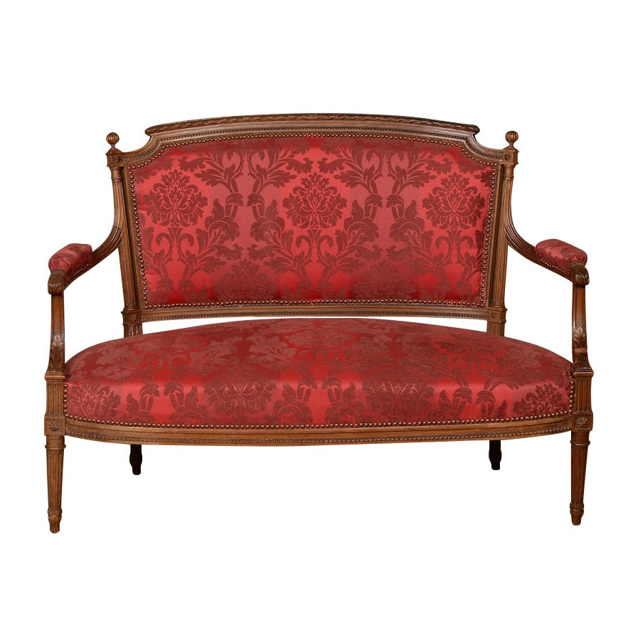 Corleone Red Settee