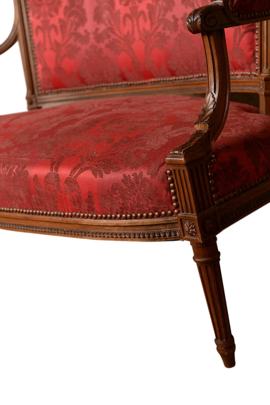 Corleone Red Settee