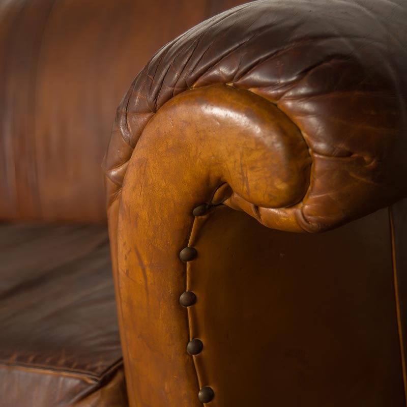 Hudson Leather Couch