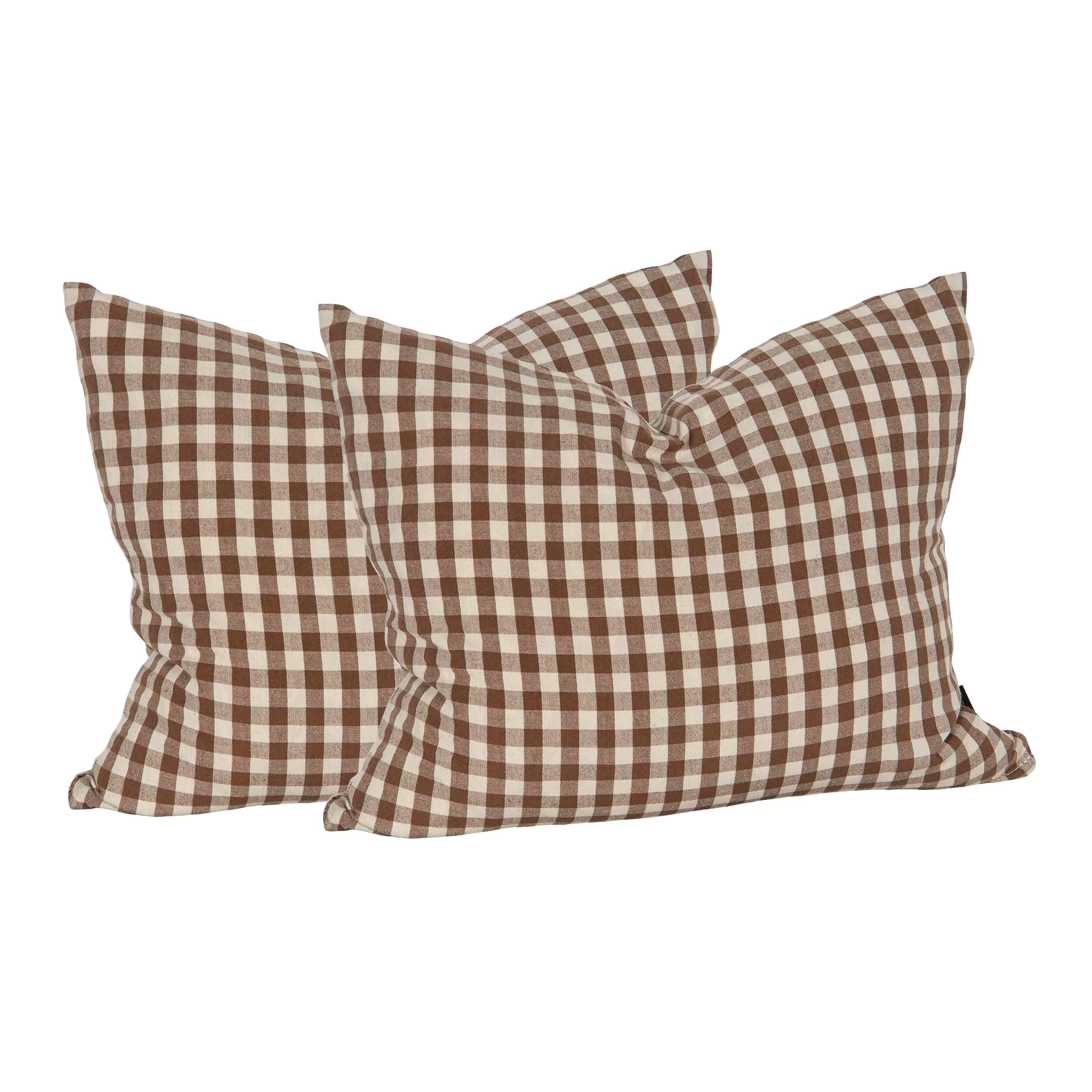 Annabeth Chocolate Pillows (pair)