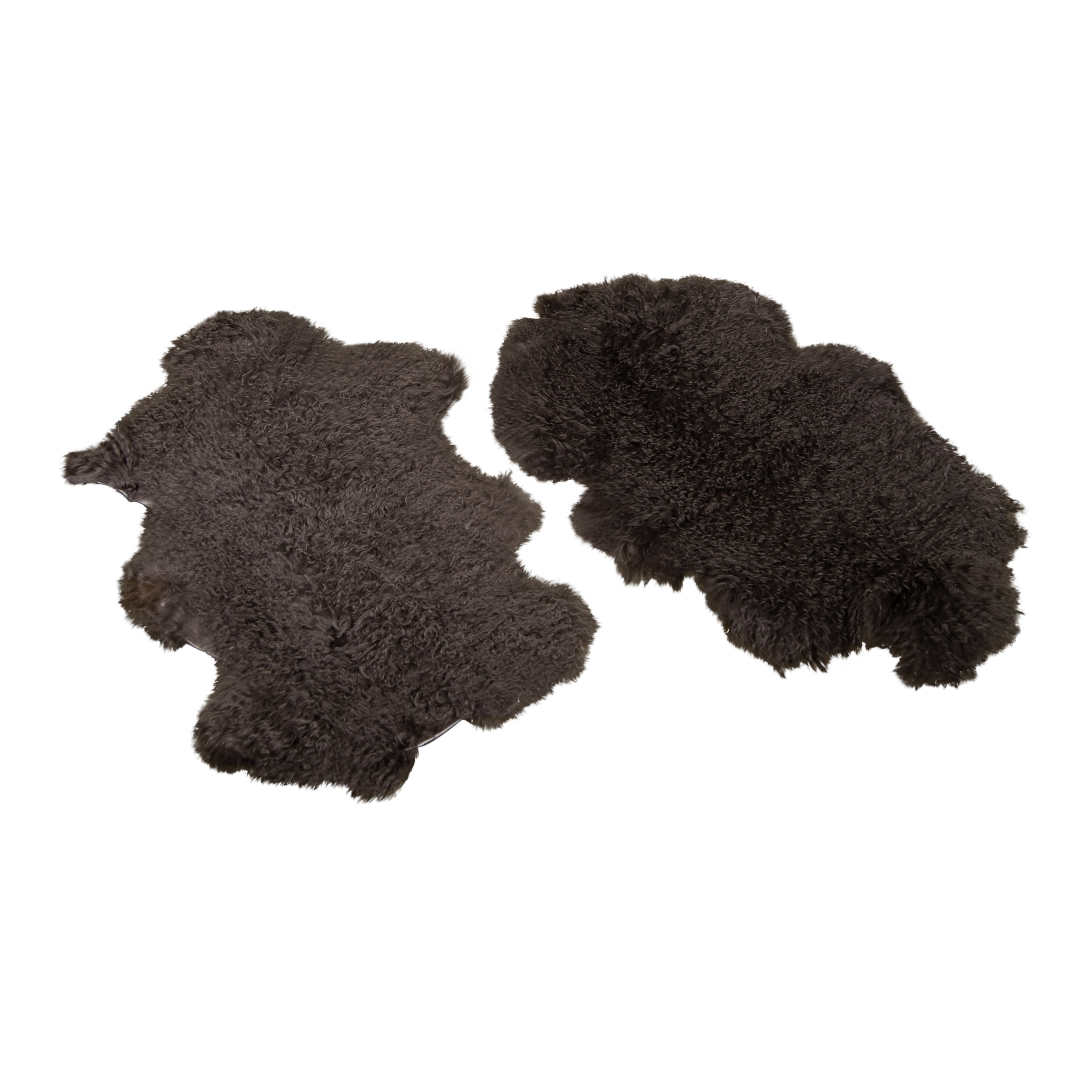 Celine Charcoal Furs (pair)