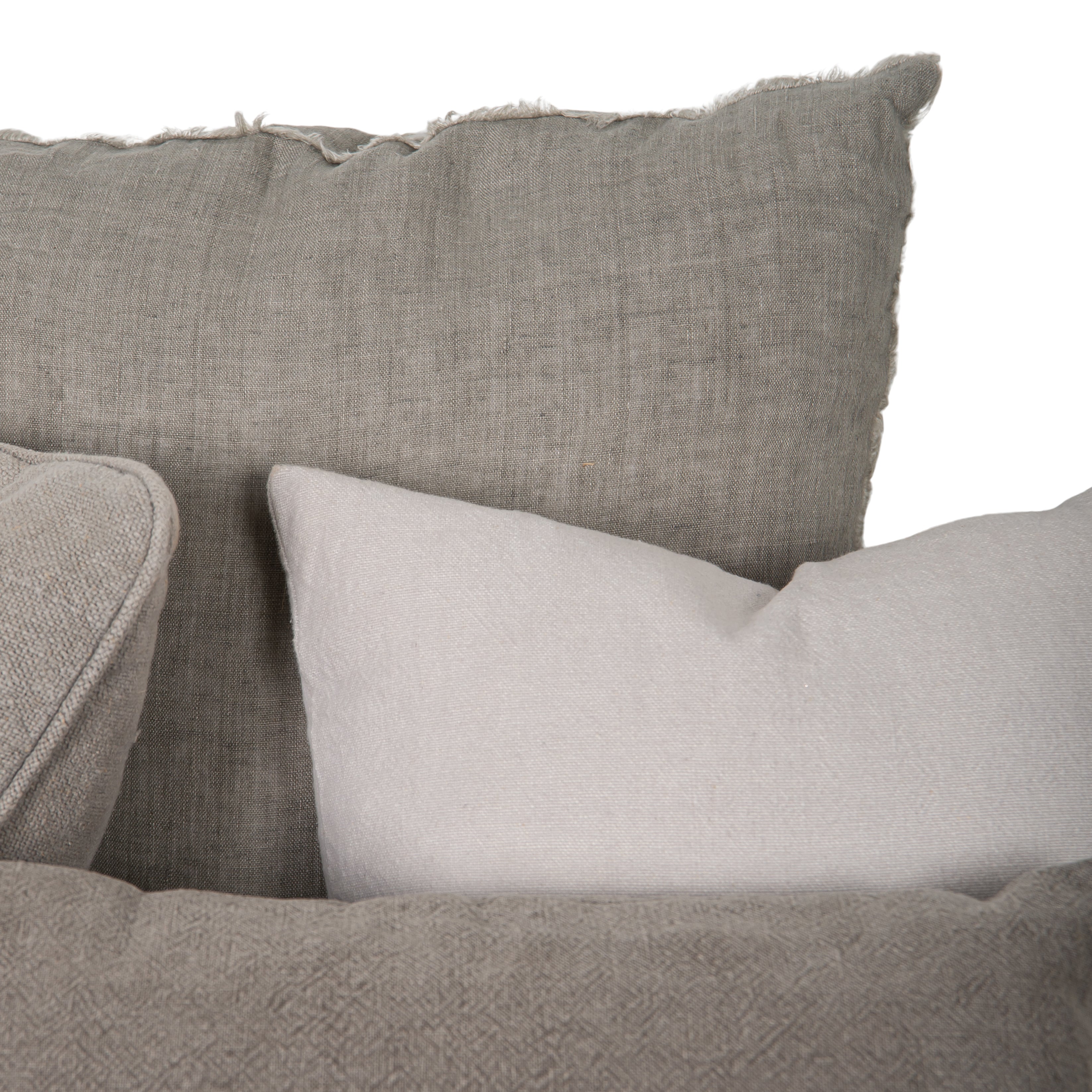 Classic Grey Pillows (set of 3)