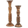 Baden Wooden Candlesticks (Pair)