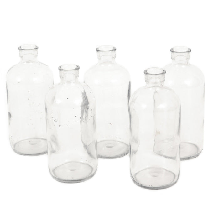 Lundy Glass Bottles (Set of 5)