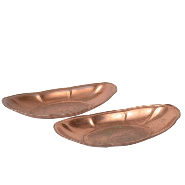 Tiller Copper Trays (Pair)