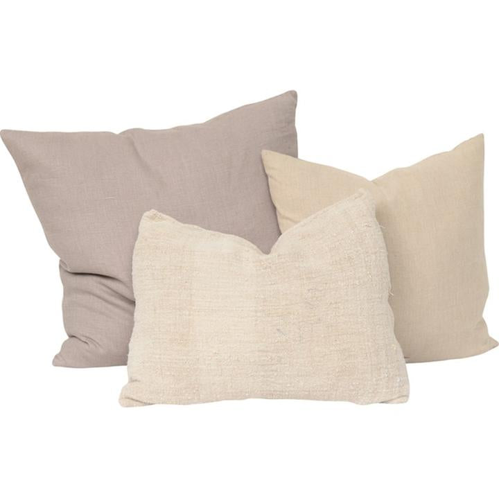 Classic Neutral Pillows (set of 3)