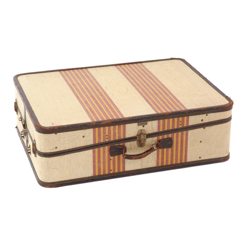 Edmond Striped Suitcase