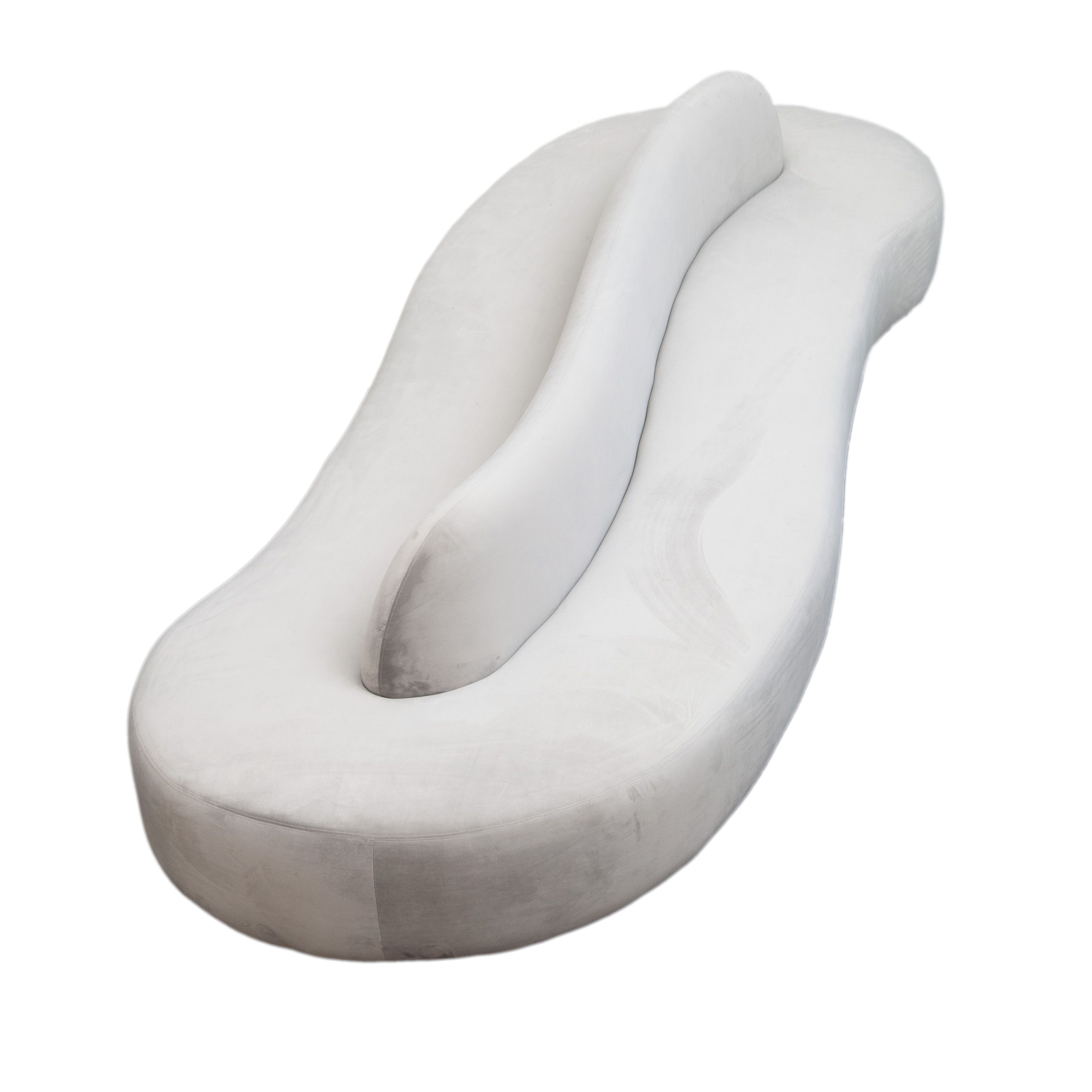 Serpentine Grey Couch FOUND RENTAL CO serpentine-grey-couch-found-rental-co