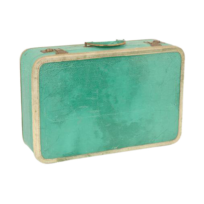 James Turquoise Suitcase
