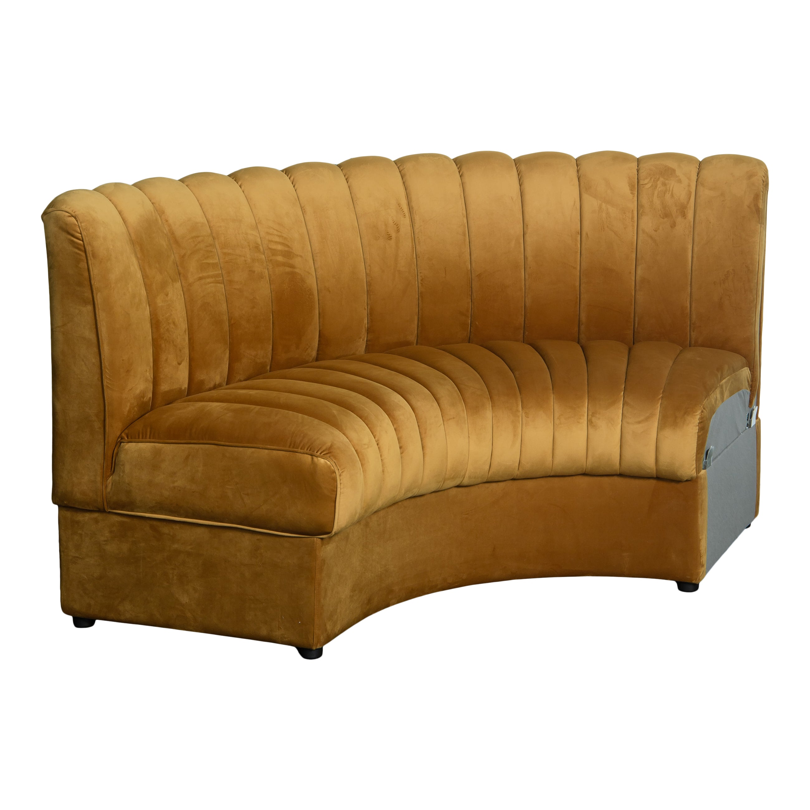 Louise Gold Banquette Couch