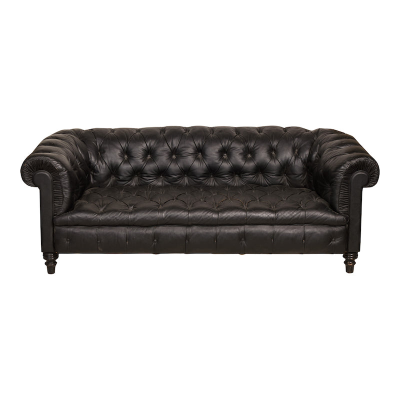 Mitch Leather Couch
