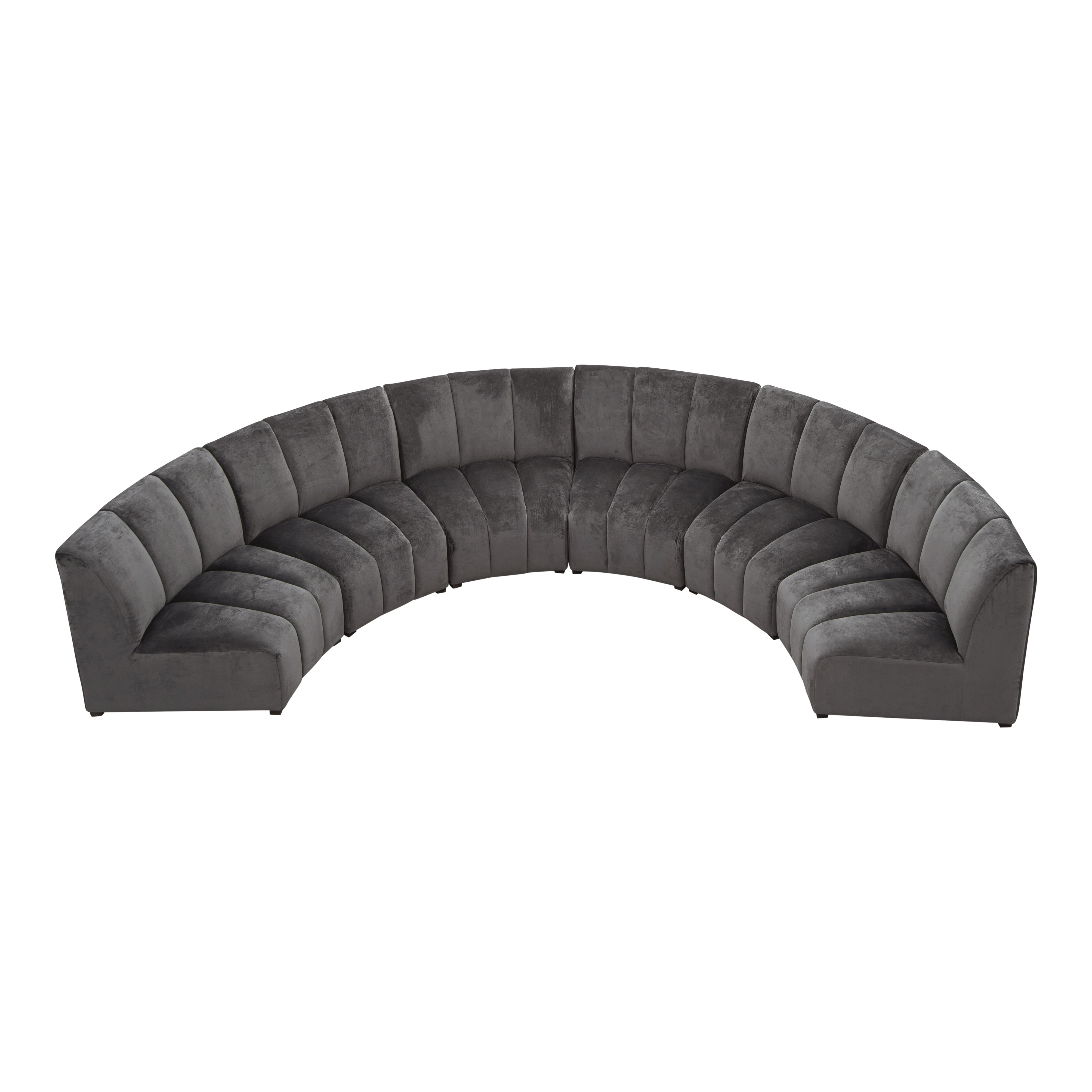 Reeve Charcoal Sectional