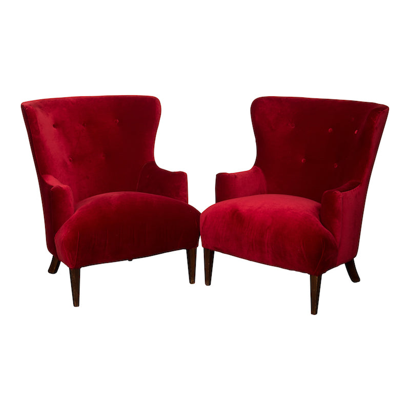 Sangria Wingback Chair